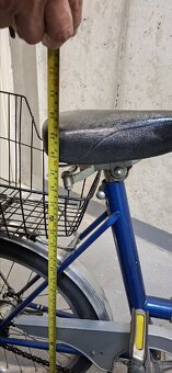 Skladaci bicykel s kosikom a svetlom - 4