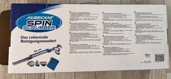 Elektricka čistiaca kefa Hurricane Spin Scrubber - 4