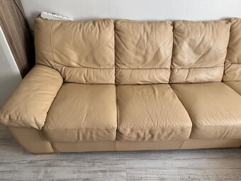 Kožená  sedačka - 4