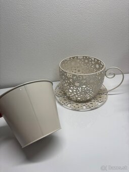 Krásny kvetináč - šálka - 4