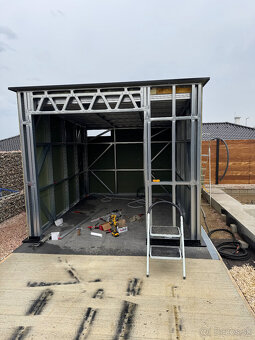 Oceľová konštrukcia na garáž/dielňu/technickú miestnosť - 4