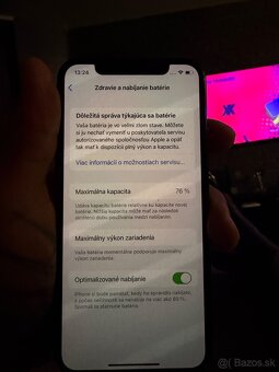 Predám iPhone X s kapacitou 256GB - 4