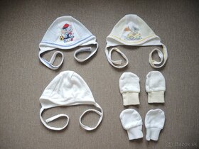 Nákrčníky, čiapočky a ponožky pre bábätká č 50 - 4