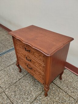 Barokní komoda, starožitný nábytek, rustikální - 4
