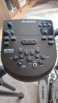 Elektronické bicie + dvojšľapka – TOP STAV - 4