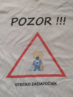 Tričko pre ocka začiatočníka - 4