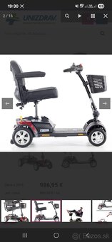 Elektrický skúter Mobility pre seniorov - 4