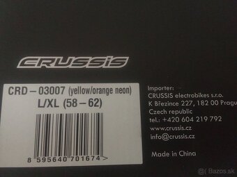 2 ks Cyklistická prilba cruissis L/XL veľ.58-62 cm - 4