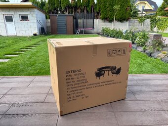 Záhradné sedenie z hliníka - 4