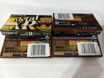 SONY METAL XR60 (SONY C-60MTLXRD) - MC kazeta - 4