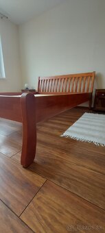 Manželská postel z masívu - 4