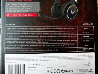 Herné Slúchadlá Varr - 4