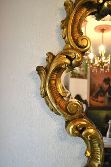 Vyrezávané Florentínske zrkadlo - 4