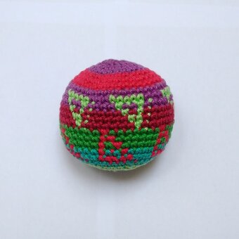 Predám ručne robené loptičky HackSack - 4