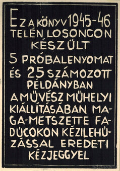 Szabó Gyula: drevoryty Ecce Homo - 4