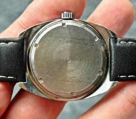 Československé Retro Vintage hodinky PRIM Soudek Okrové - 4