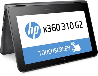 HP x360 310 G2 Convertible PC, dotykový, SSD, 4GB Ram, Win10 - 4