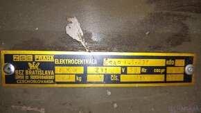 Vojenská elektrocentrála 4kw - 4