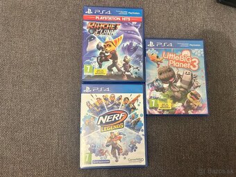 Ps4 Pro 2xjoysticks 3xhry - 4