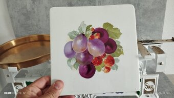 Krásné staré 5kg váhy EXAKT např. pro vinaře aj. - 4