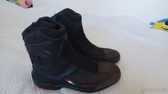 velkost 44 - panske kozene moto cizmy VANUCCI - 4
