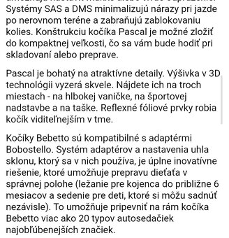 Predám kočiar trojkombinácia - 4