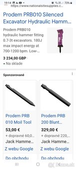 Hydraulické kladiva PRODEM - 4