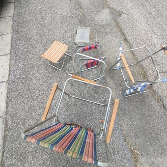 Retro stoličky na renováciu,všetky spolu za 9 eur - 4