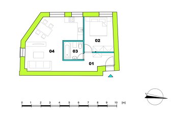 01 - 2-izbový apartmán v srdci Rajeckých Teplíc - 4