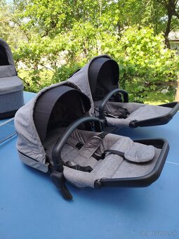 Thule sleek súrodenecký dvojičkovký kočík - 4