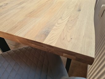 Jedalensky stol 140×90 dub masiv - 4