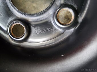 Original VW disky 16" s pneu Bridgestone Duravis 215/65 16 - 4