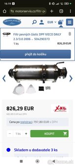 DPF IVECO Daily 2.3/3.0 - 4