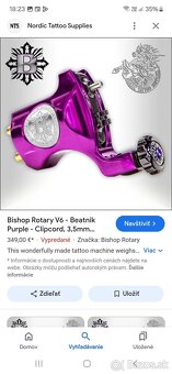 Tetovaci strojček Bishop Rotary V6 Beatnik - 4