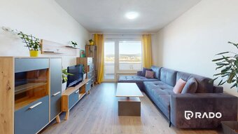 RADO | 2-izbový byt 52,03 m2, lodžia, GARÁŽ, parkov. miesto - 4