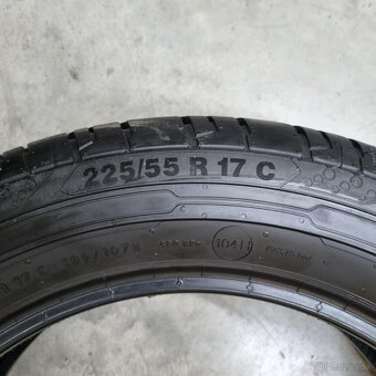 Dodávkové letné 225/55 R17C CONTINENTAL DOT4824 - 4