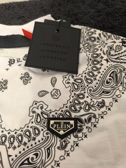 Tričko Philipp Plein Paisley Bandana - 4