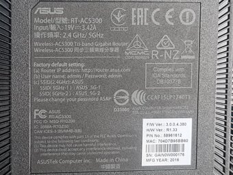 Asus RT-AC5300 Wi-Fi Router - 4