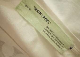 OFF WHITE, unisex tričko - 4