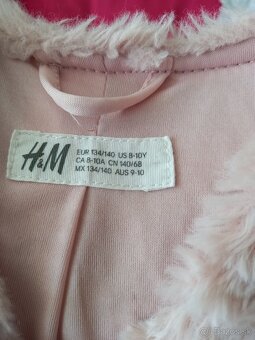 Dievčenská bundička veľ. 134 - 140 H&M - 4