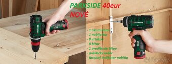 Aku vŕtací skrutkovač Parkside - 4