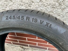 245/45 R19 Continental zimné pneu. 2ks. - 4
