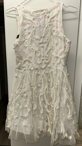 Koralkové biele šaty - 4