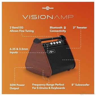 Predam VISIONAMP bicí/klávesový zosilňovač - 4
