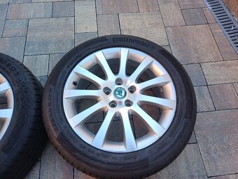 hlinikové disky orig.Skoda Yeti--7Jx17-ET-45---5x112 - 4