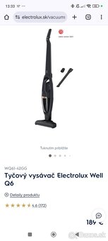 Tyčový vysávač Electrolux Well Q6 - 4