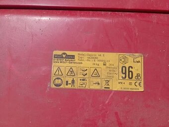 Predám elektrickú kosačku WOLF – málo používaná - 4