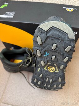 La Sportiva Ultra Raptor II Leather Wide GTX black/cedar - 4