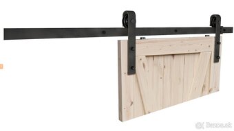 Drevene Loft, barn door - 4