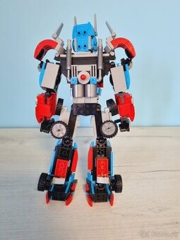 Transformer lego stavebnica  2 v1 Robot a Kamion - 4